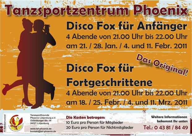 Diskofox Kurse im Januar 2011